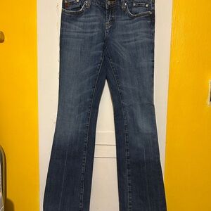 Miss Me Dark Blue Flare Jeans
